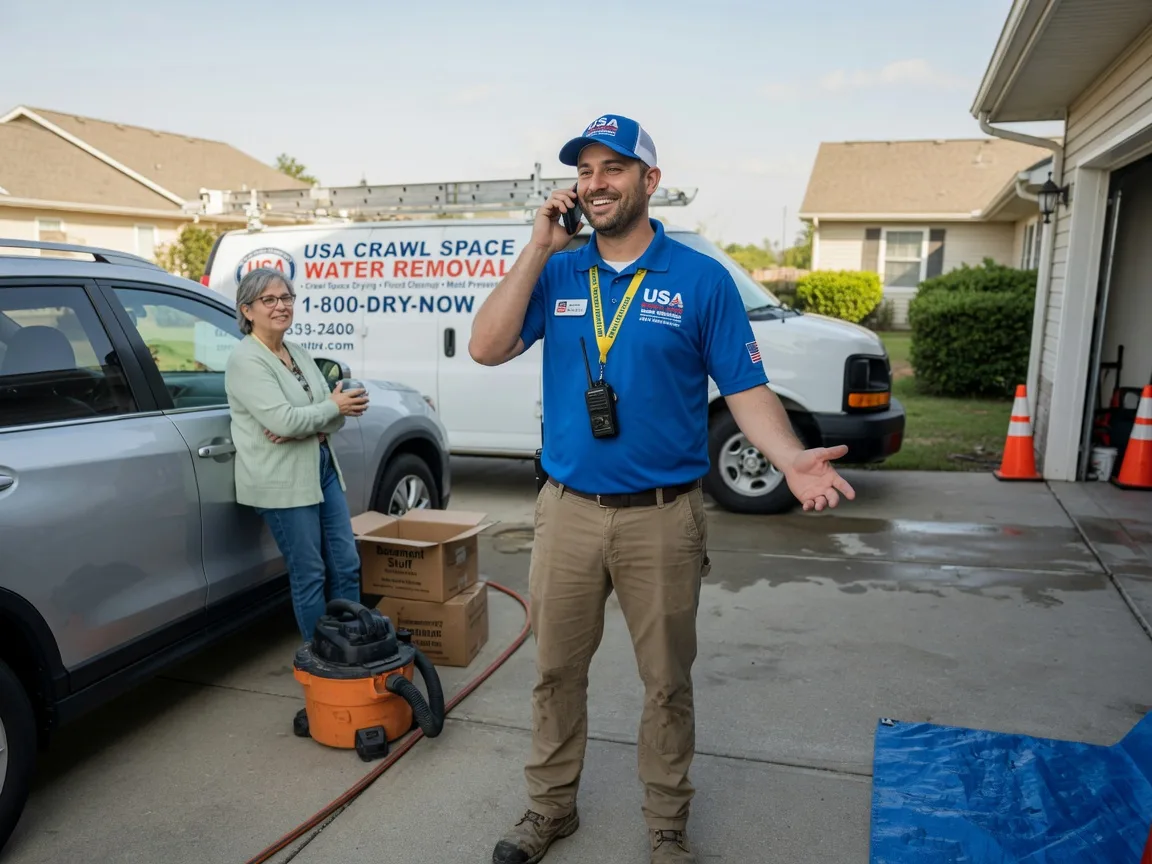 Crawl Space Water Removal Quinton, VA FAQs